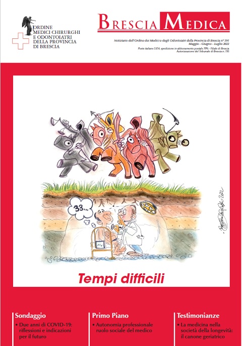 immagine della copertina di bresciamedica 391