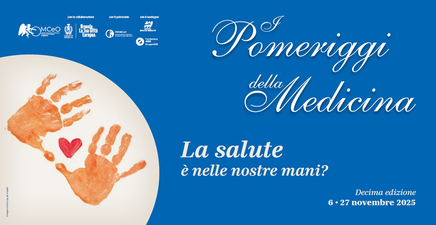 immagine della locandina dei pomeriggi della medicina 2025